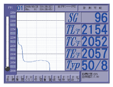 Measuring nodularity screen display image